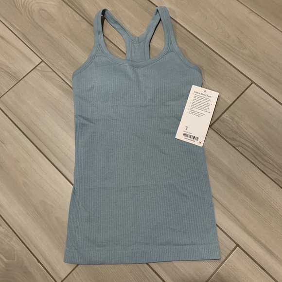 lululemon athletica Tops - Lululemon Ebb To Street Tank * Blue Cast